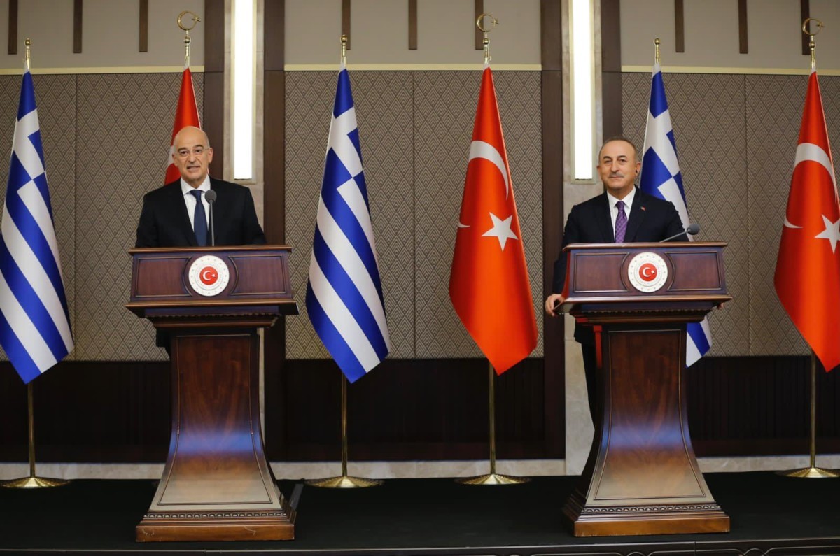 وزيرا خارجية اليونان وتركيا