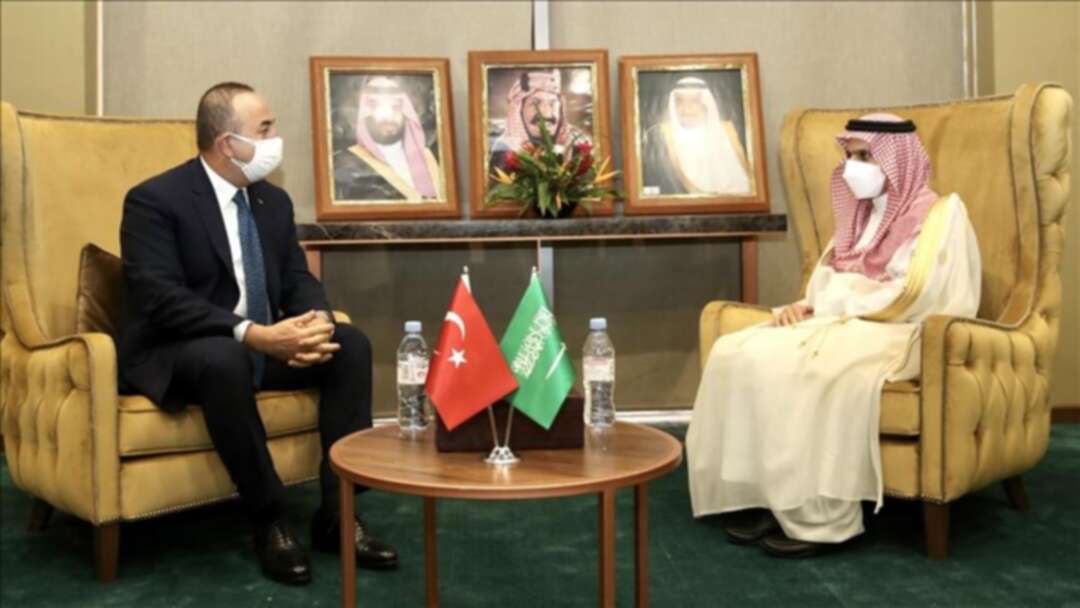 The Turkish and Saudi Ministers of Foreign Affairs Meet in Mecca