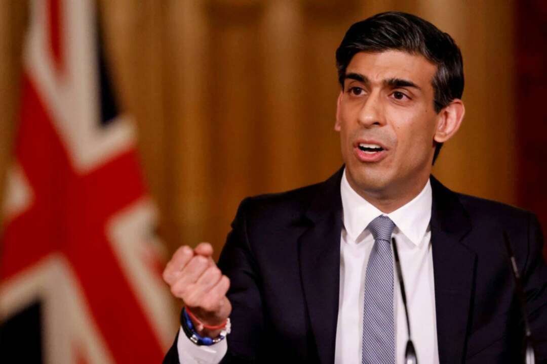 Britain's Rishi Sunak calls for more progress from G7 on climate finance