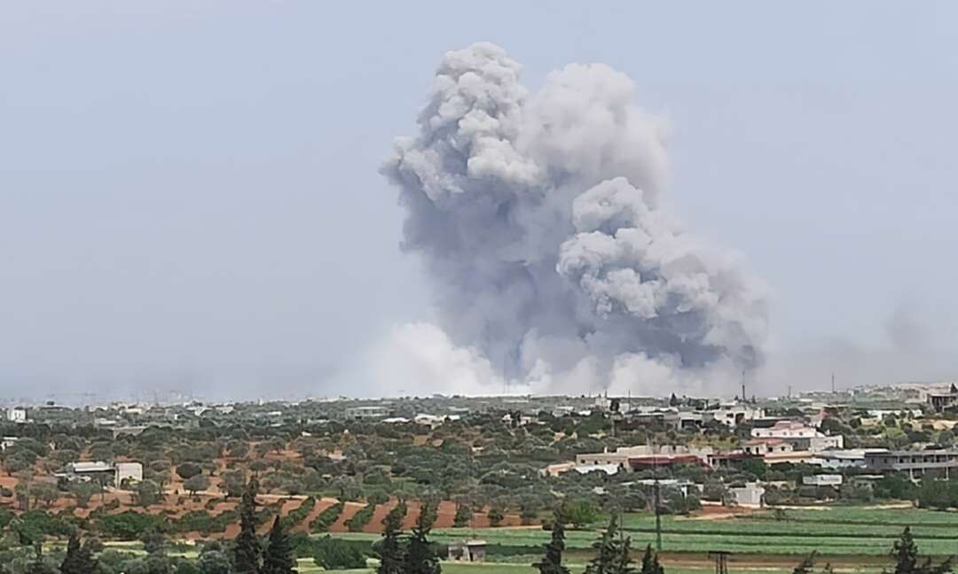 انفجار في مستودع ذخيرة قرب إدلب يودي بحياة مدنيين