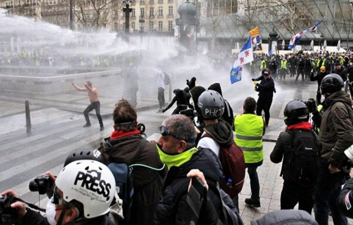 مظاهرات عيد العمال في فرنسا