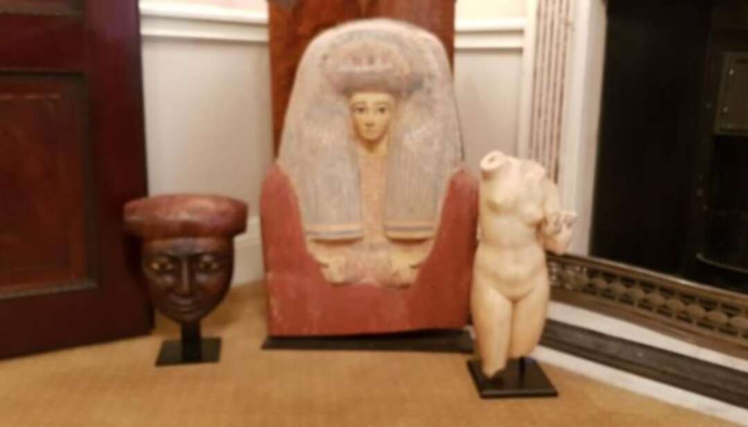 استرداد ثلاث قطع أثرية مصرية من بريطانيا كانت ستٌباع في لندن