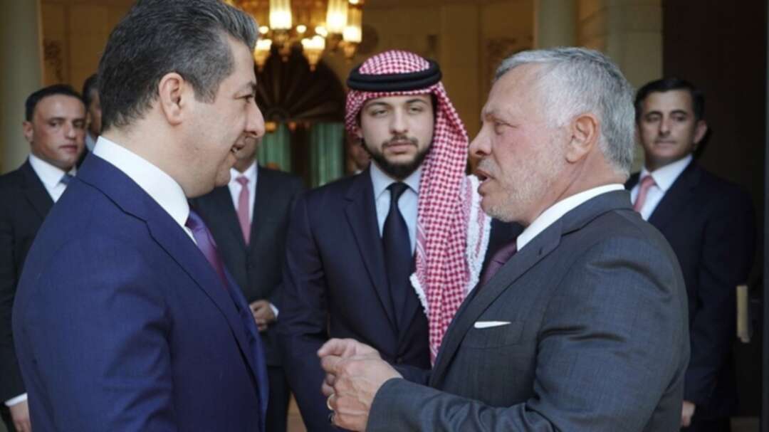لبحث التعاون المشترك.. رئيس إقليم كردستان يصل الأردن