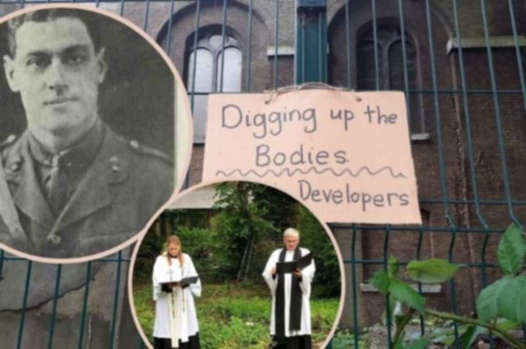 Buried war heroes to be dug up at churchyard in UK for new housing development