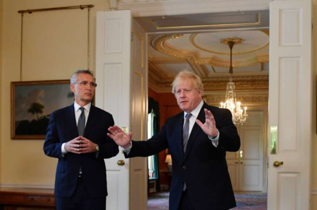 Boris Johnson urges NATO allies to stand together against eastern threats