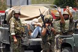 Lebanese Army Takes Over Military Positions from Palestinian Factions