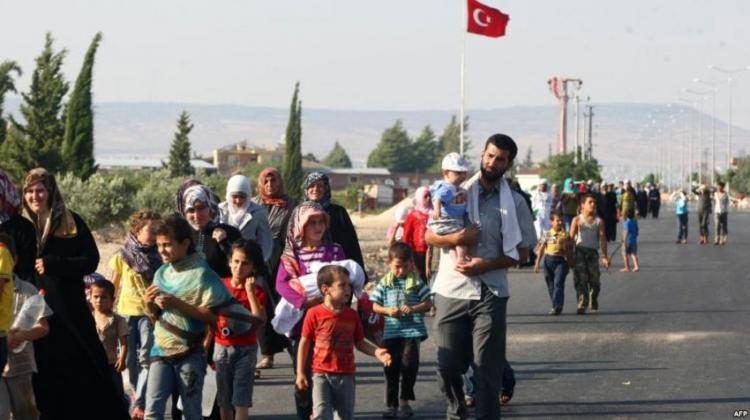 لاجئون سوريون تركيا