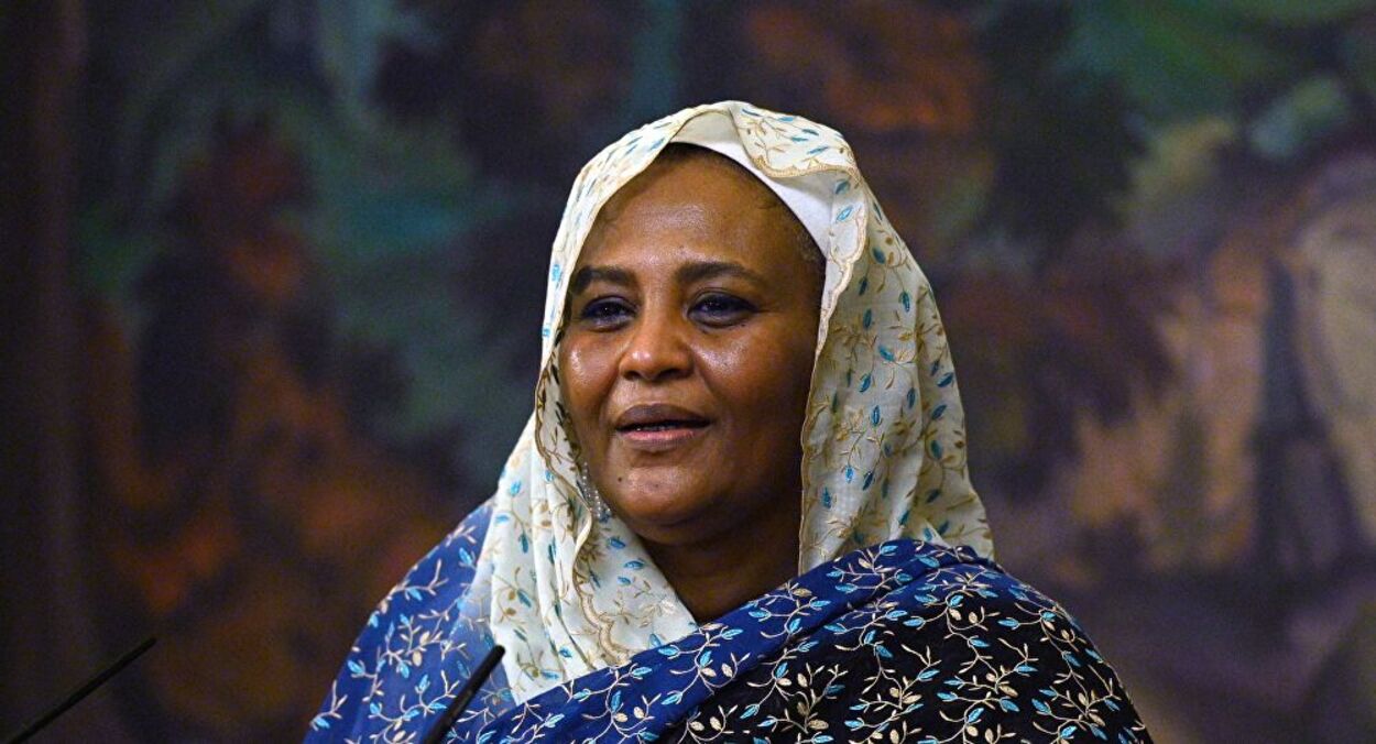 وزيرة خارجية السودان مريم الصادق المهدي/ أرشيفية