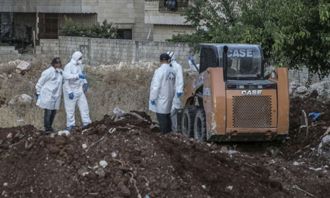 العثور على مقبرة جماعية في عفرين