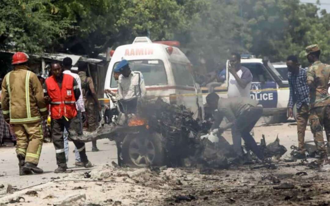 Suicide car bombing attack in Mogadishu kills seven and injures ten
