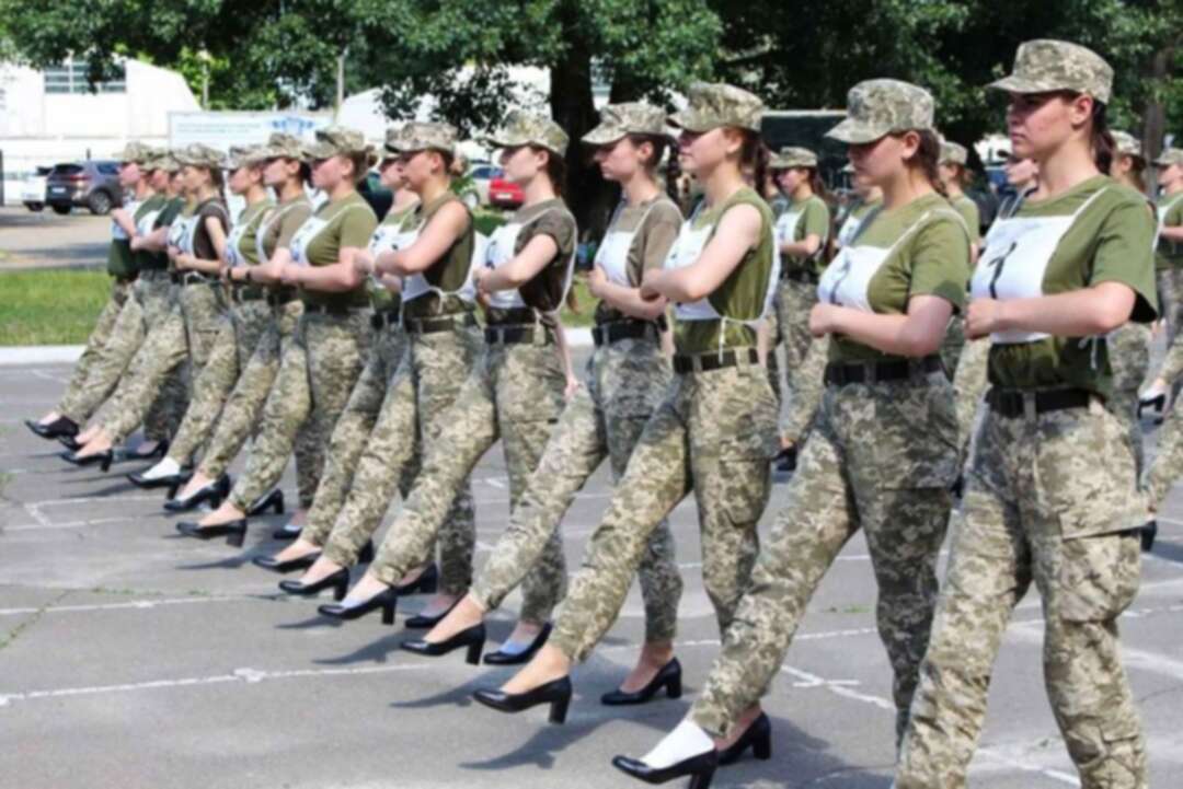 Politicians And Commenters Criticize Ukraine's Plan For Female Cadets To March In High Heels