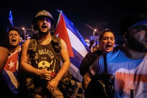 تظاهرات كوبا