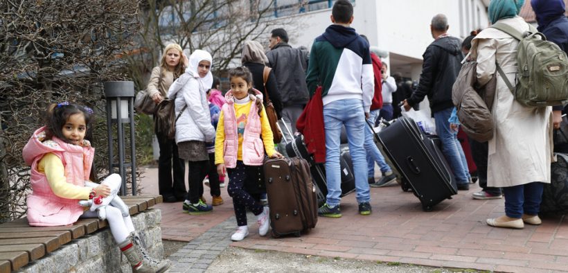 لاجئون سوريون في ألمانيا/ أرشيفية