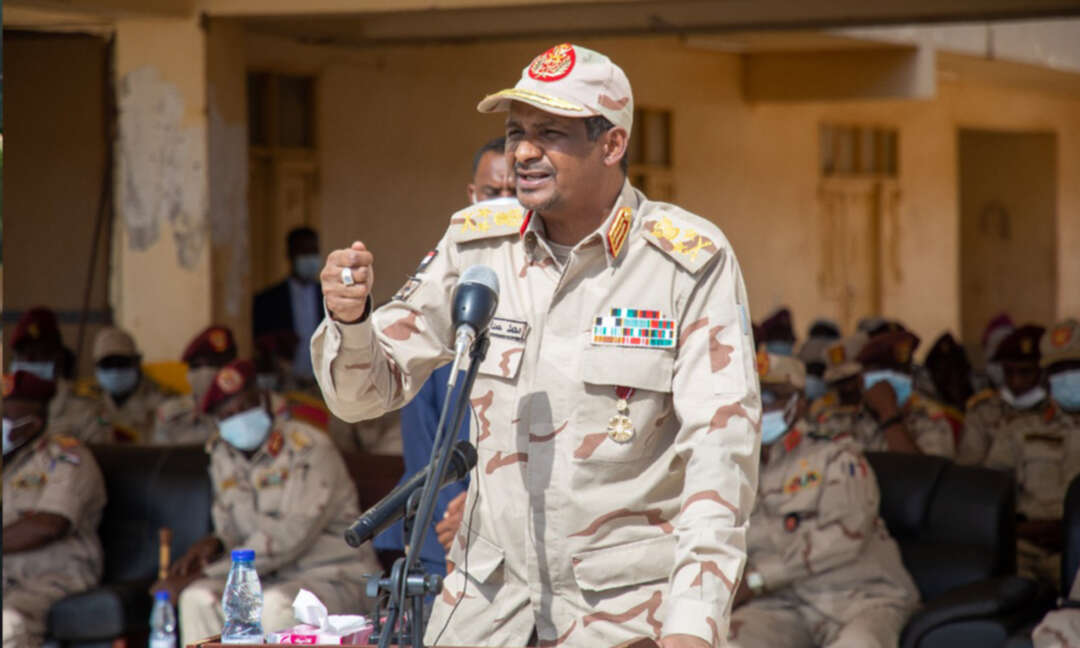 دقلو: الحوار هو المخرج الوحيد من الأزمة السياسية التي يعيشها السودان