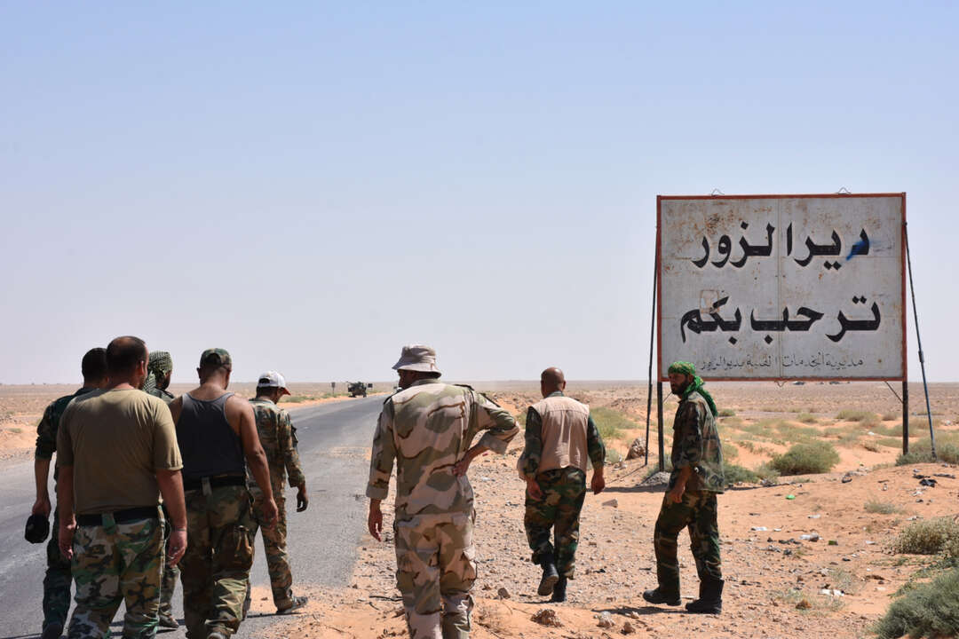 اختفاء مجموعة من قوات النظام السوري في البادية