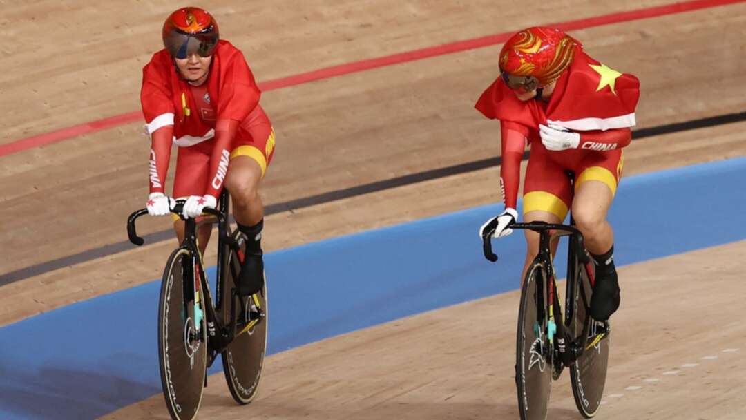 الصين تفوز بذهبية سباق السرعة في منافسة الدراجات للسيدات