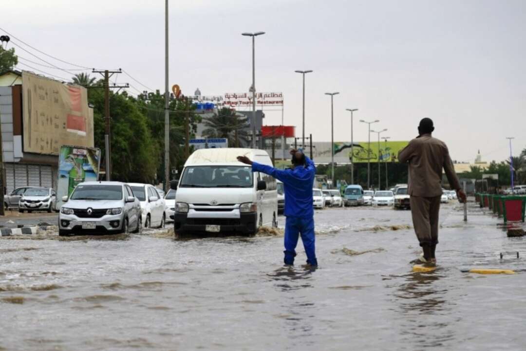 تضرر آلاف المنازل في الخرطوم بسبب الفيضانات