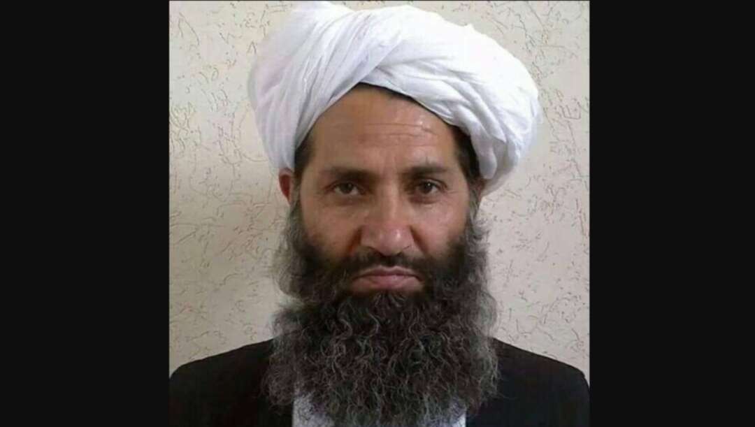 المرشد الأعلى لحركة طالبان في أول ظهور له