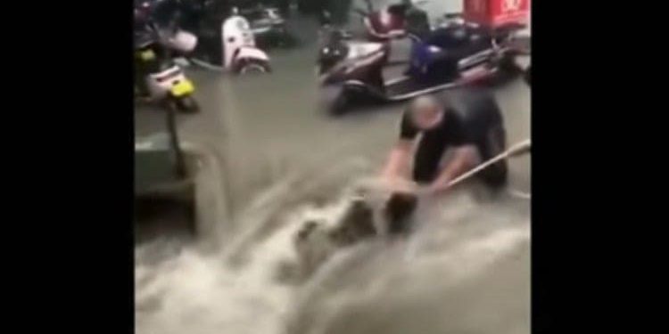China floodings