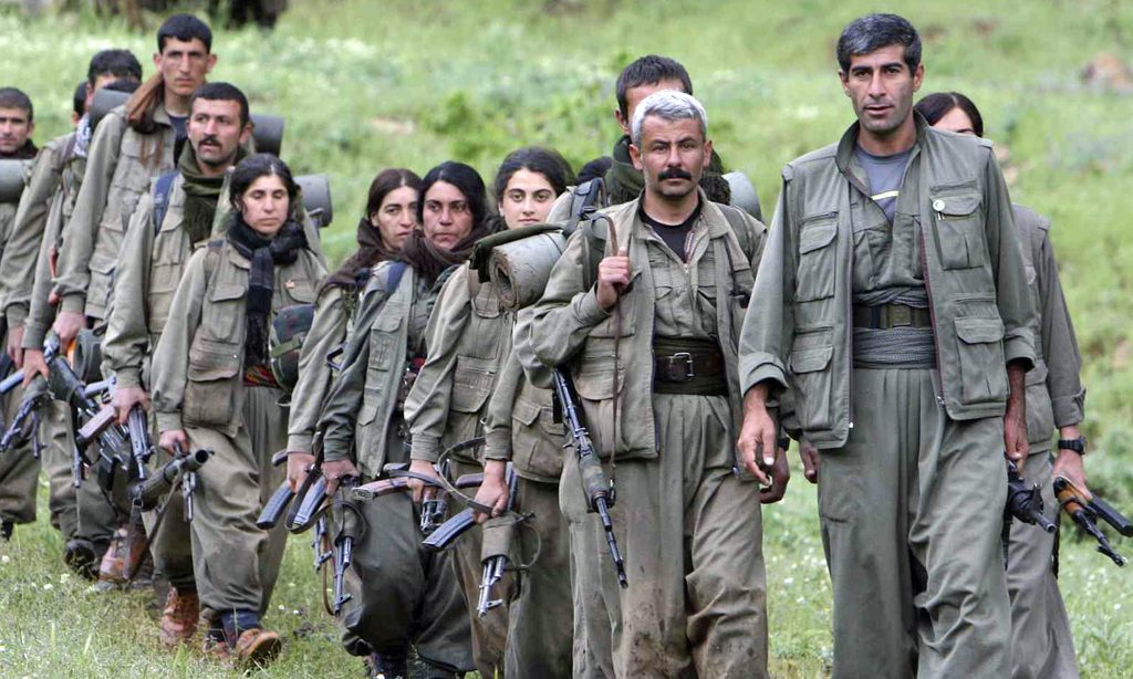 أعضاء من حزب العمال الكردستاني 