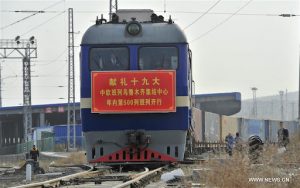 قطارات شحن الصين