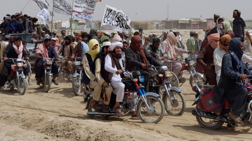 © AP Photo/Tariq Achkzai | Taliban forces seize Spin Boldak in mid-July