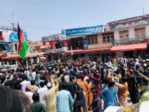 تظاهرات أفغان ضد طالبان تويتر