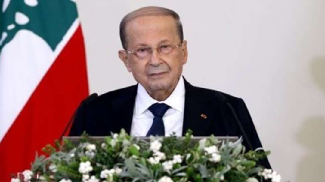 الرئيس اللبناني يتحدث عن توقف القتال في سوريا وإعادة اللاجئين