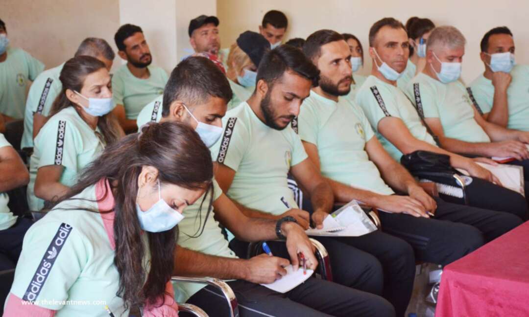 دورة لإعداد المدربين والحكّام بمدينة القامشلي في زمن كورونا