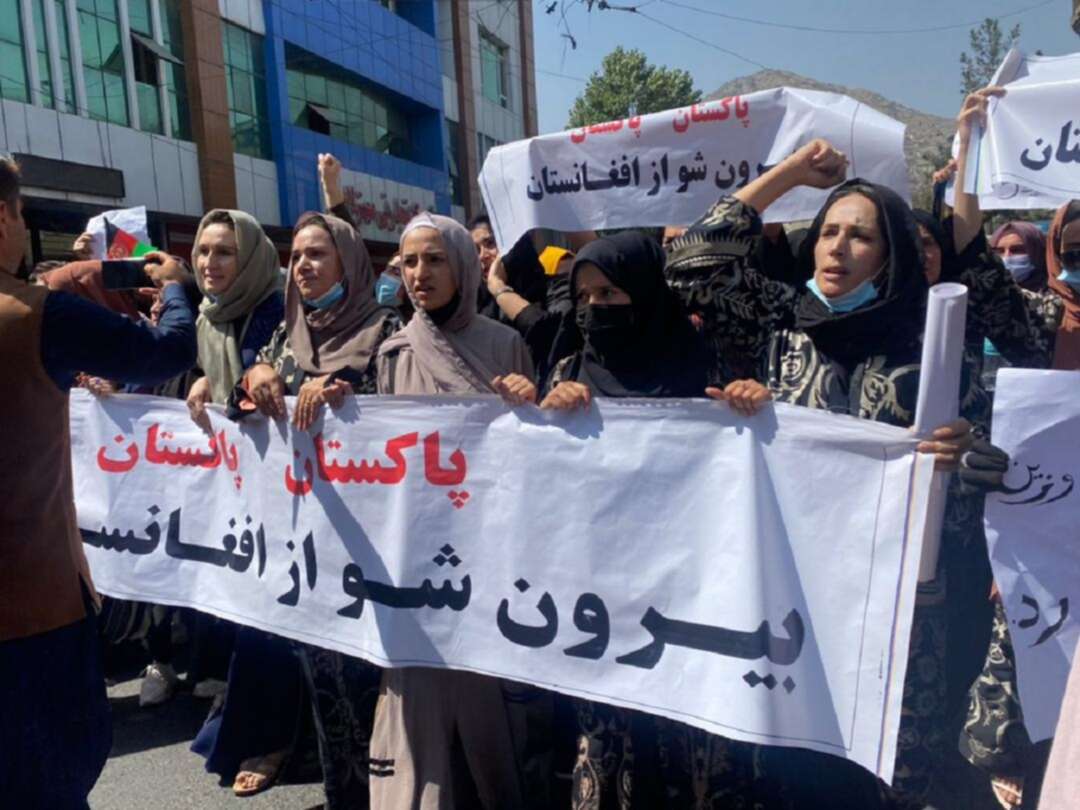 تظاهرة في كابول تنتهي بإطلاق نار من عناصر طالبان.. حرية وحقوق ورفض لتدخل باكستان