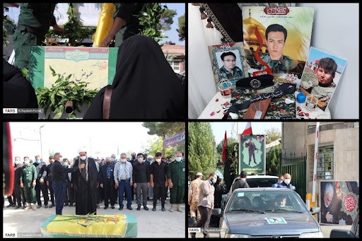 تشيع القتلى في إيران