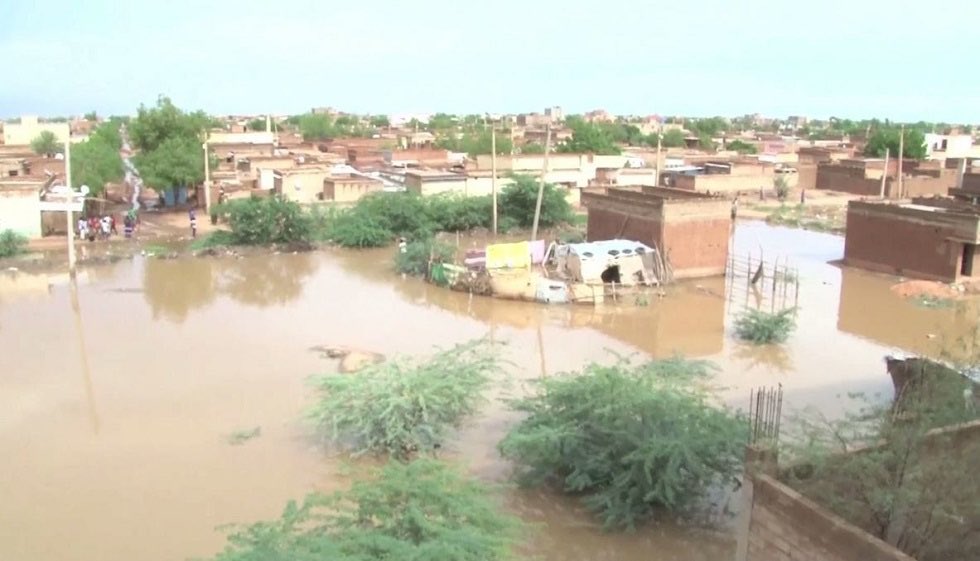 السودان_ فيضانات/ تويتر