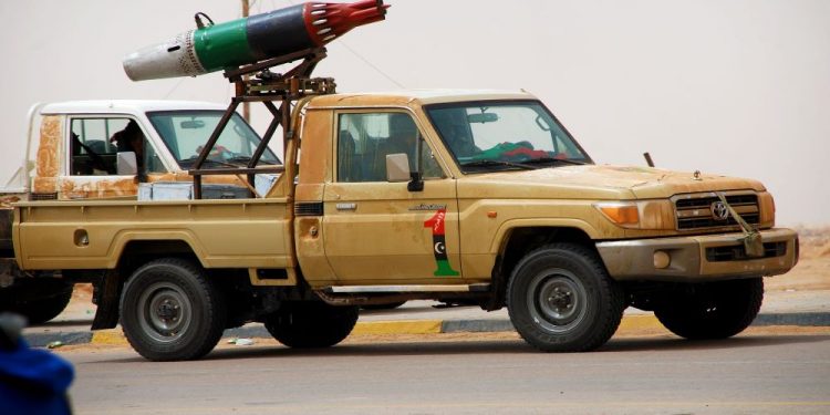 Libyan forces-