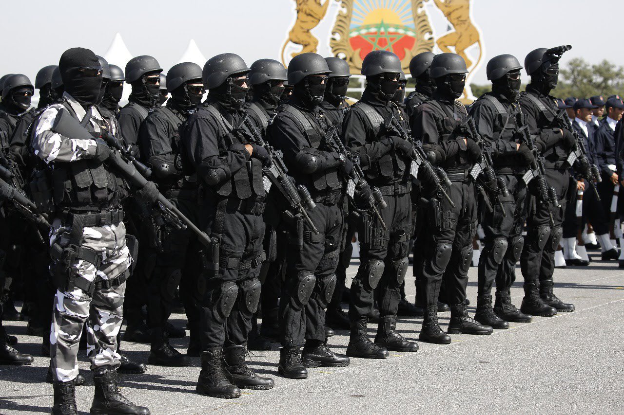 قوات من المديرية العامة لمراقبة التراب المغربية- تويتر