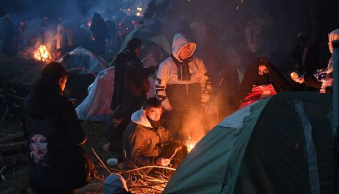 الثلوج تثقل كاهل المهاجرين على الحدود البيلاروسية البولندية