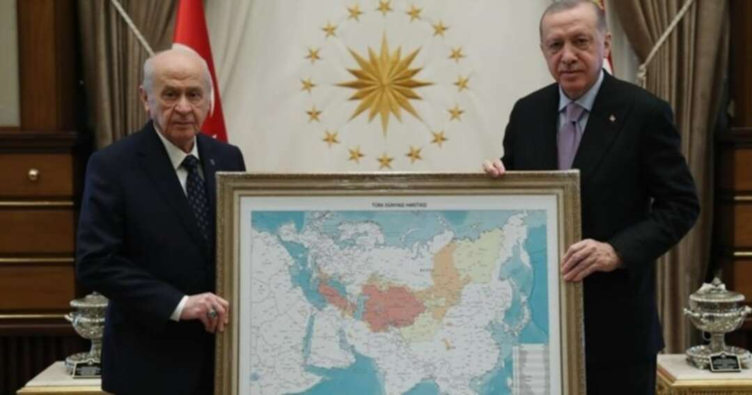 تشمل أجزاء واسعة من روسيا.. أردوغان يتسلم خريطة 