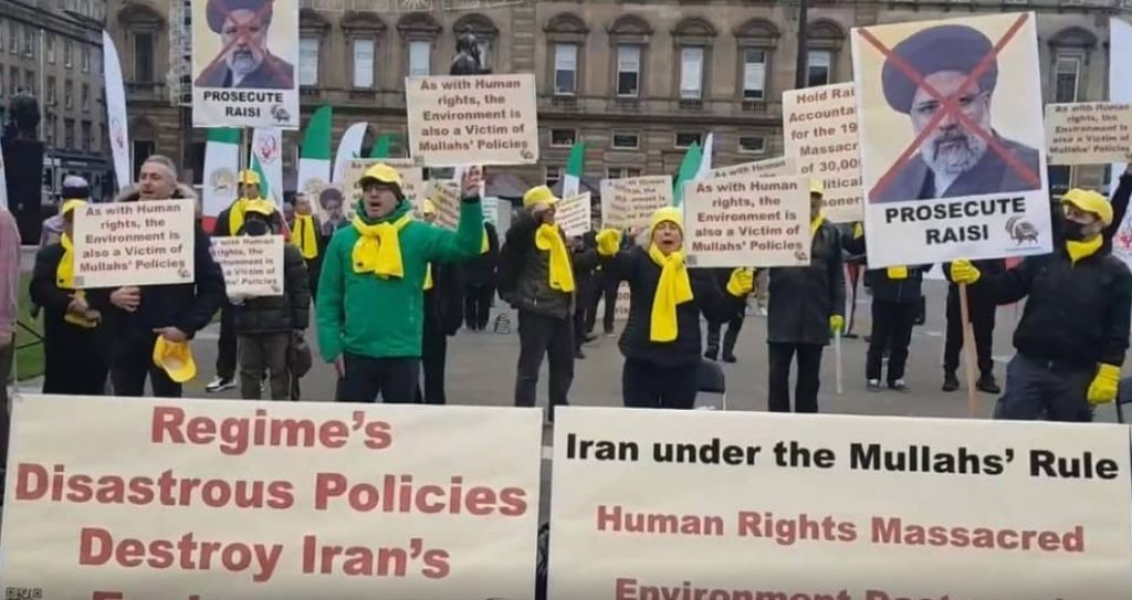 مظاهرة لإيرانيين في بريطانيا \ متداول