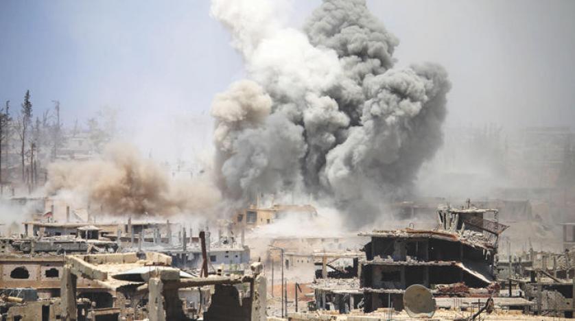 قصف صاروخي نفذته قوات النظام  على مناطق في ريف إدلب - المرصد السوري