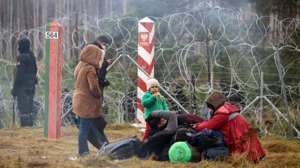 Belarus-Poland border-Illegal immigration/Facebook page