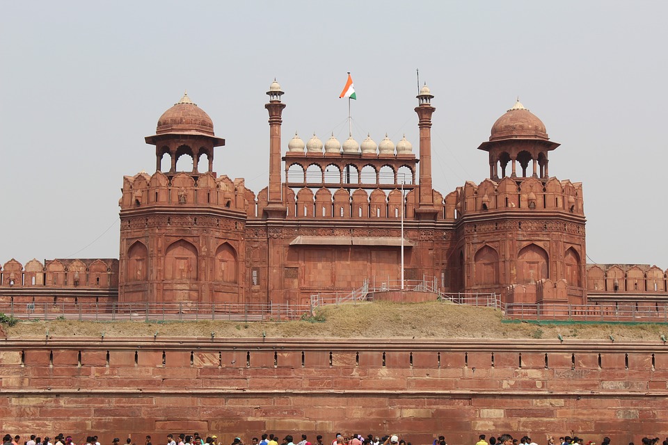 Delhi-Red fort/Pixabay