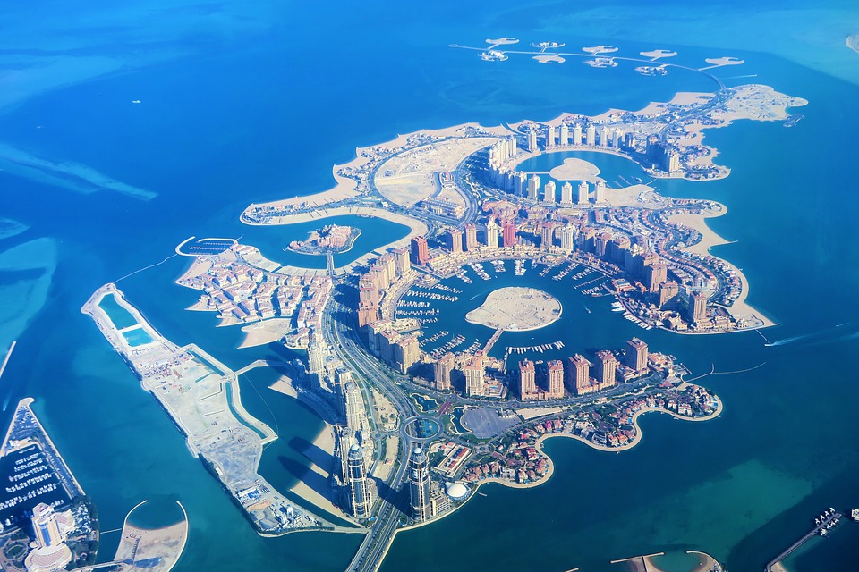 Qatar Doha-Artificial islands/Pixabay