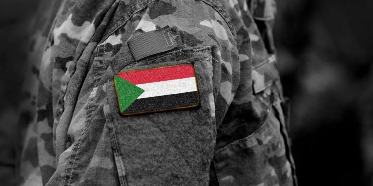 Sudan military-Flag of Sudan/Shutterstock