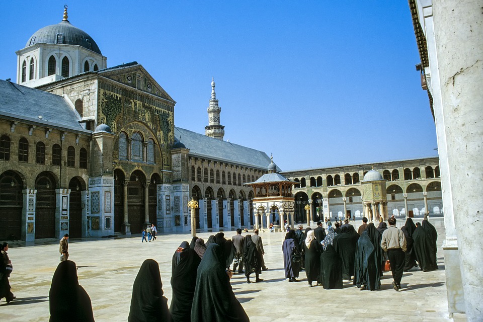Umayyad Mosque in Damascus, Syria/Pixabay