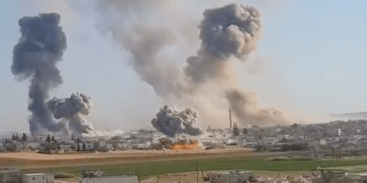  قصف صاروخي يستهدف محيط قاعدة تركية بريف حلب الشمالي