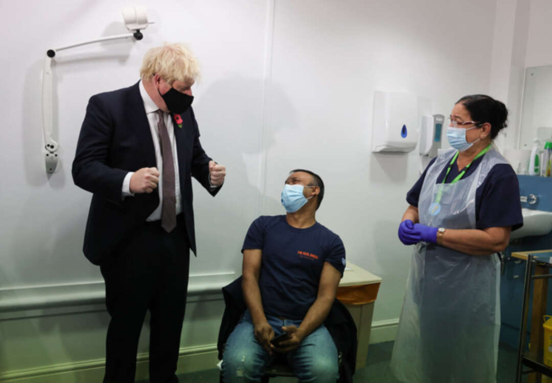 Boris Johnson says Covid vaccine is a 'wonderful thing' for Christmas