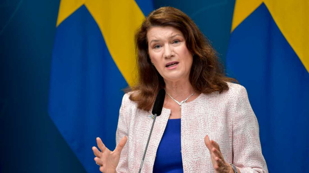 وزيرة الخارجية السويدية، آن ليندي/ أرشيفية