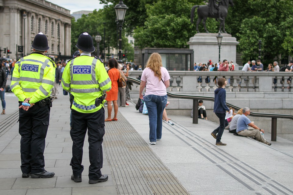 UK police-London city in England/Pixabay