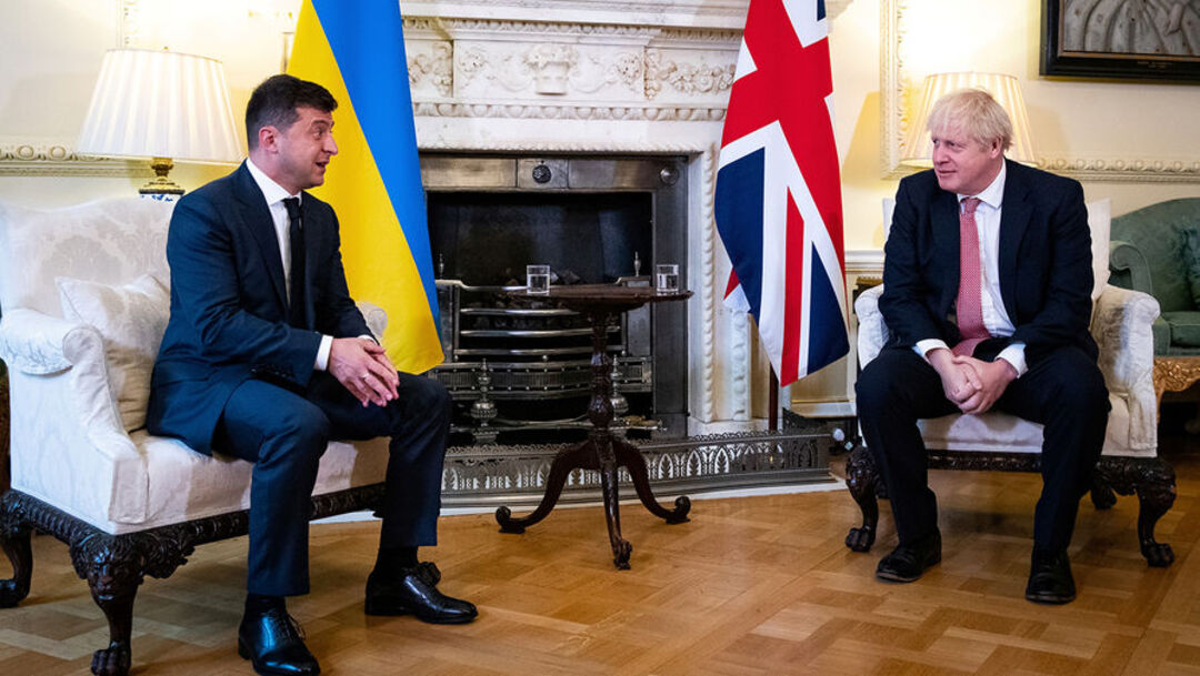 بريطانيا: جونسون في أوكرانيا للقاء زيلينسكي