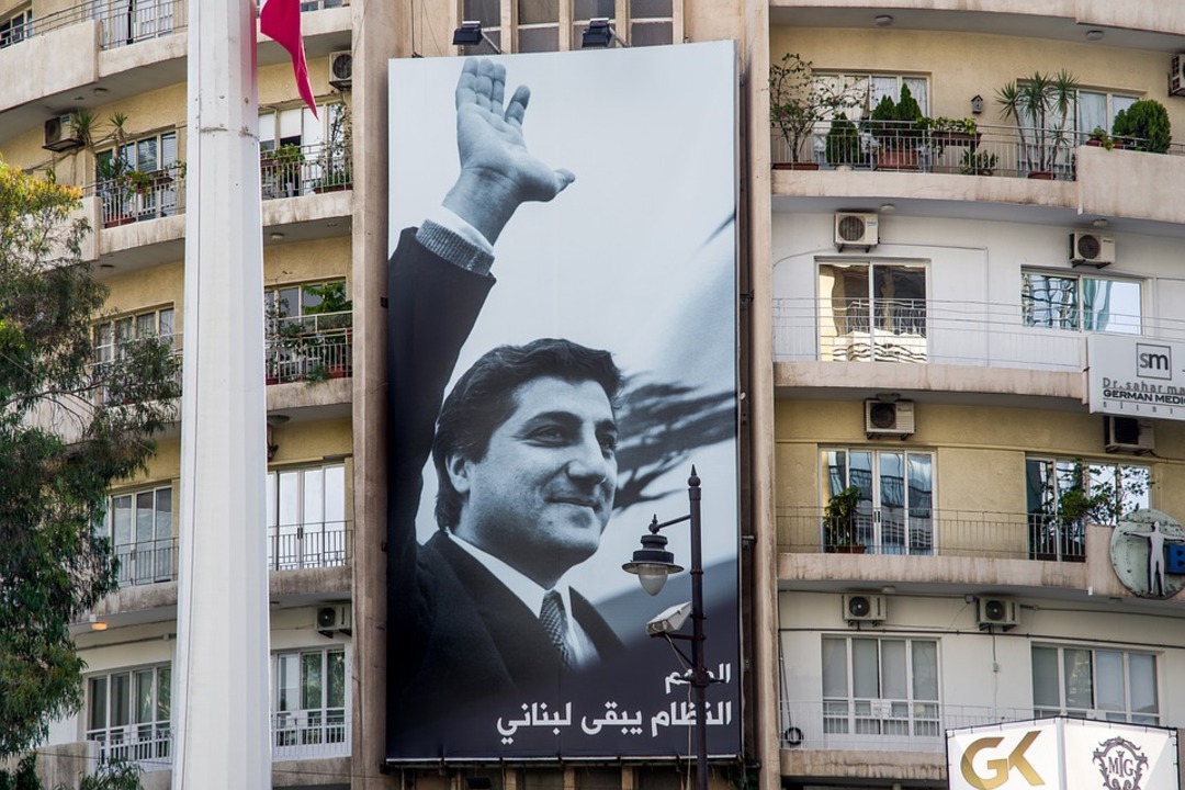 Lebanon-Sign of Lebanese politician, Bachir Gemayel, in Beirut/Pixabay
