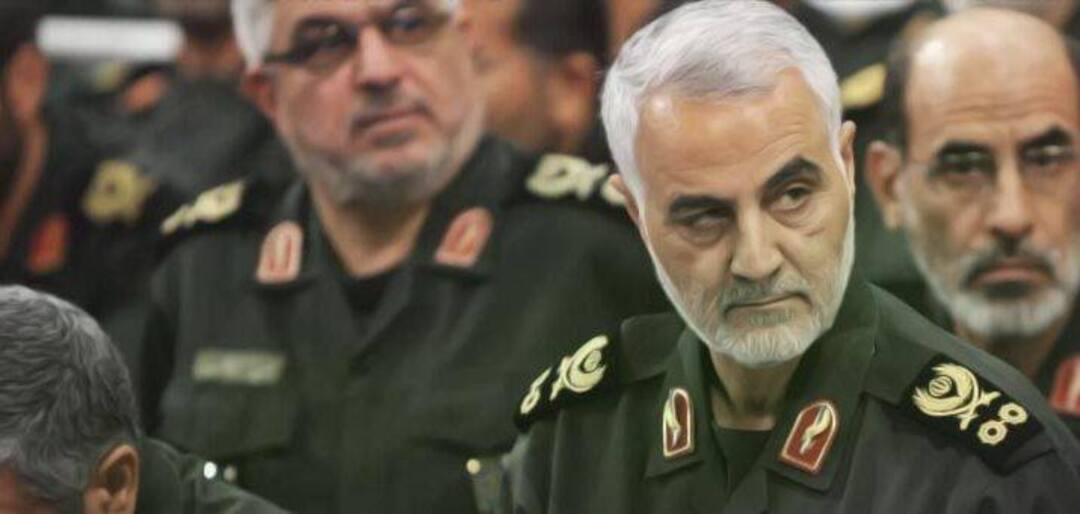 Statue of Qassem Soleimani torched after it has been unveiled